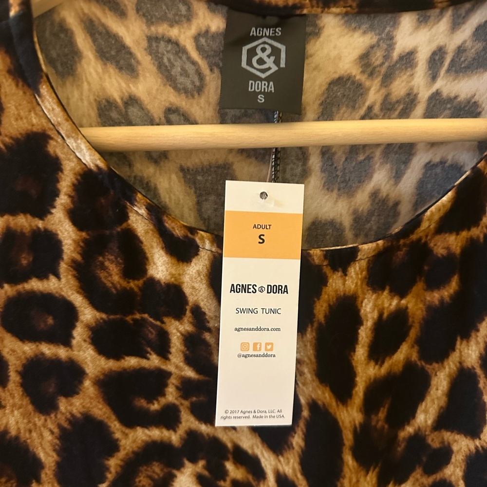 Agnes & Dora Wild Pattern Swing Tunic - Picture 2 of 2